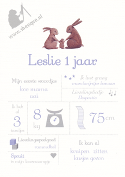 Mijlpalenposter